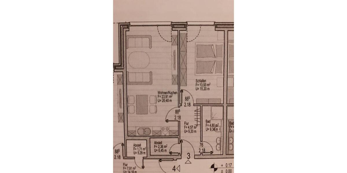 Erdgeschoßwohnung Achim - 2 Zimmer, 63 m&sup2;, 259.000&euro; | Angebot:26844749