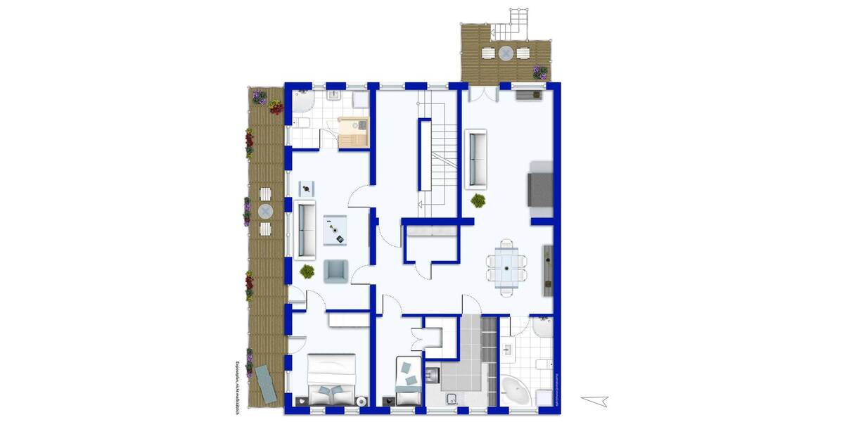 Etagenwohnung Wiesbaden Breckenheim - 4 Zimmer, 144 m&sup2;, 526.000&euro; | Angebot:26556788