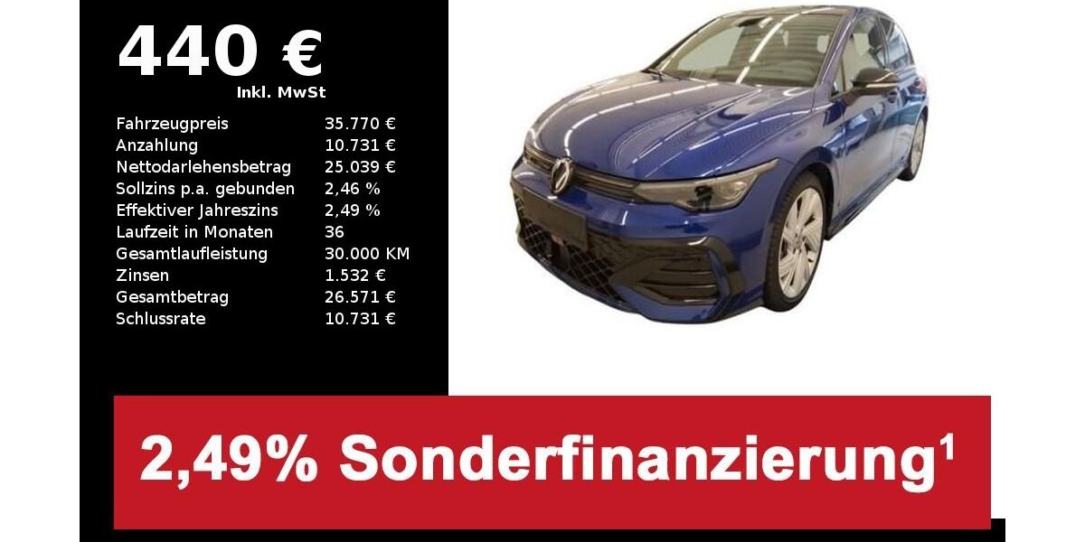 VW Golf 15.015 km 35.770 &euro; Hilpoltstein 91161