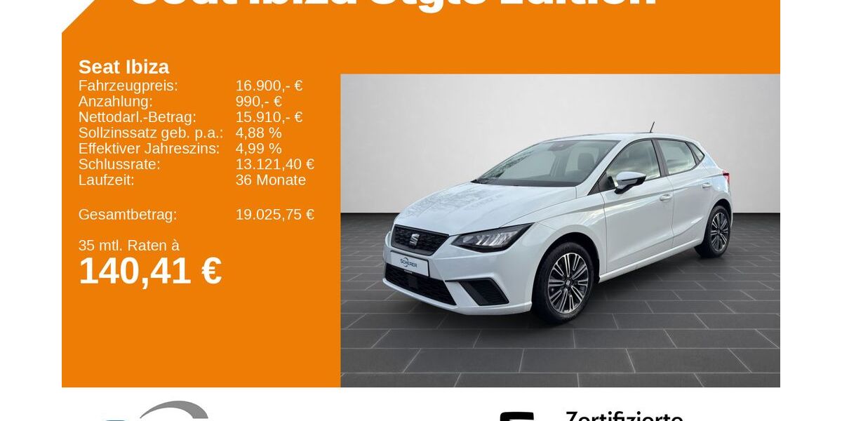 Seat Ibiza 11.103 km 16.600 &euro; Ludwigshafen 67063