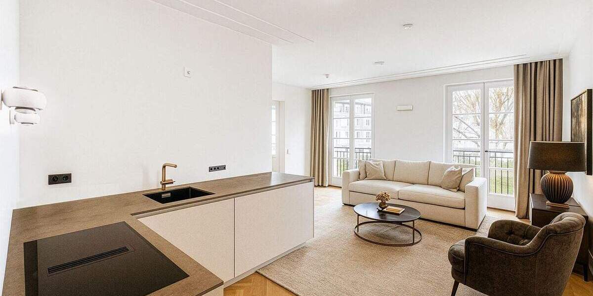 Etagenwohnung Düsseldorf Oberkassel - 2 Zimmer, 63 m&sup2;, 2.345&euro; | Angebot:25038069