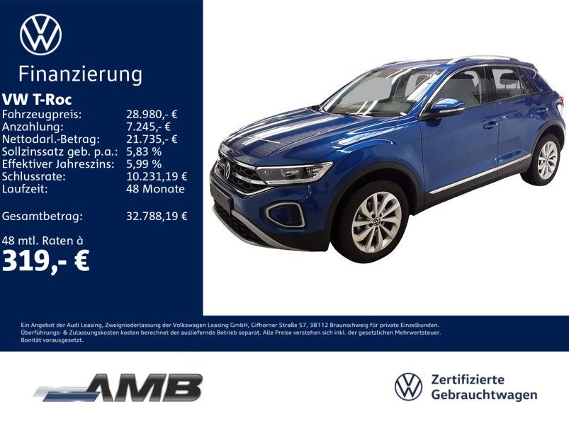 VW T-Roc 4.520 km 28.980 € Borna 04552