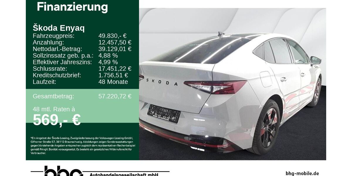 Skoda Enyaq 19.915 km 49.430 &euro; Freudenstadt 72250
