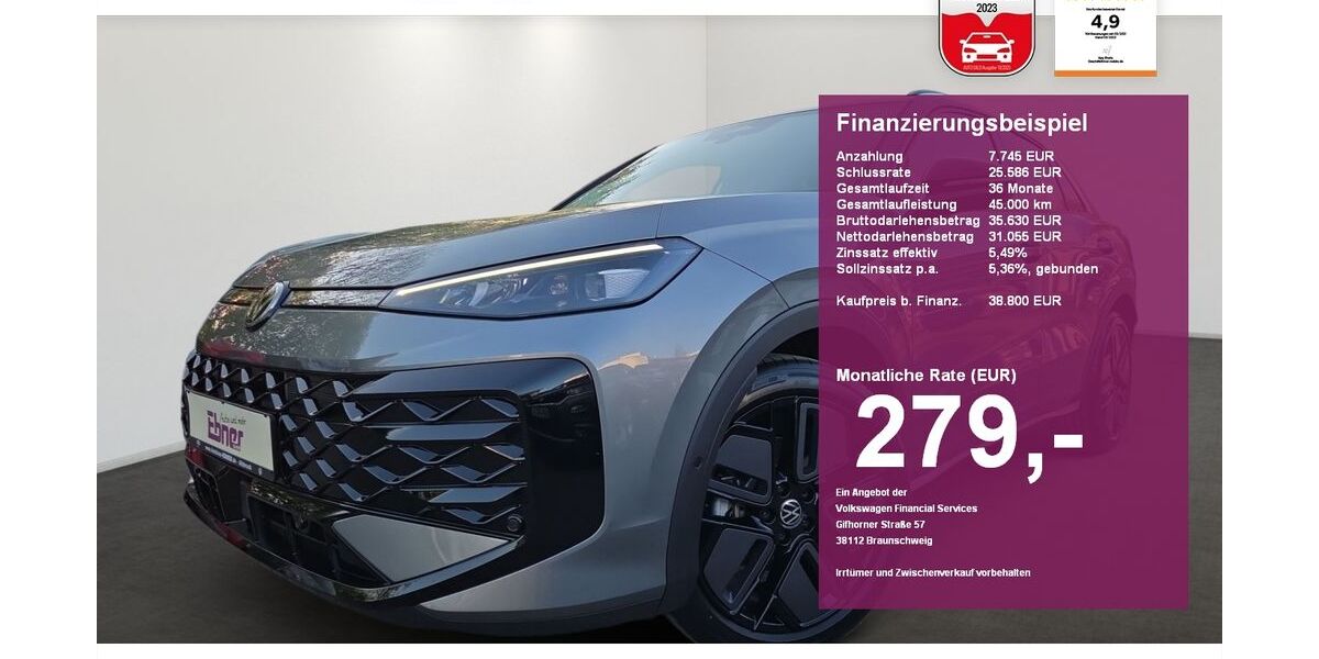 VW T-Roc 4.500 km 37.820 &euro; Albbruck 79774