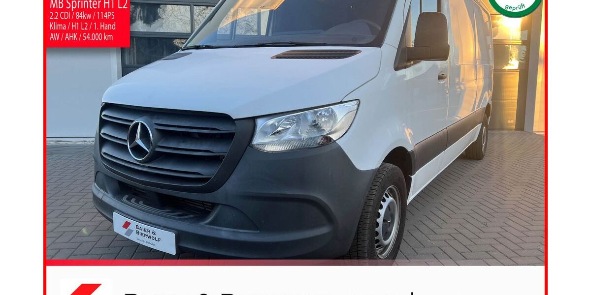 Mercedes-Benz Sprinter 53.000 km 21.990 &euro; Coswig 01640