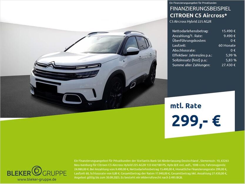 Citroen C5 Aircross 25.723 km 24.580 € Münster - Amelsbüren 48163
