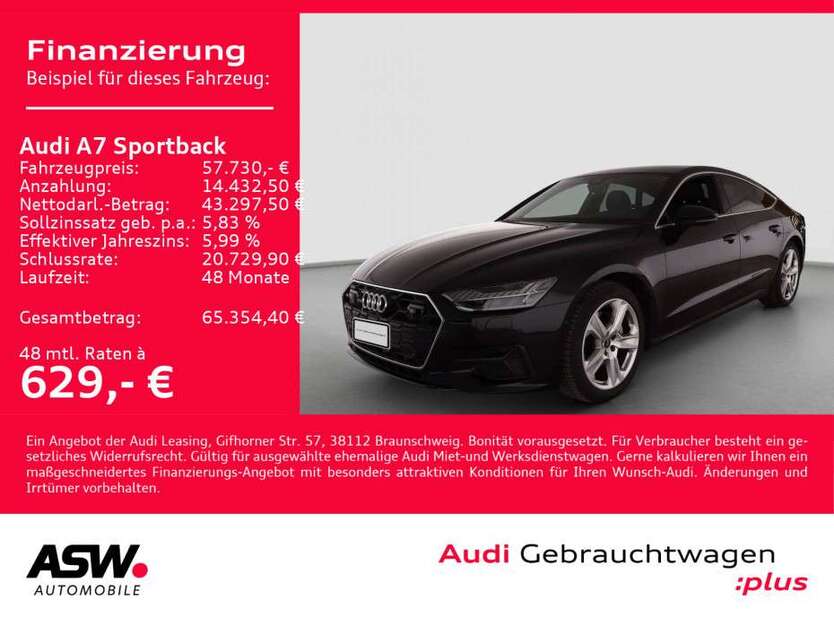 Audi A7 11.400 km 57.730 € Heilbronn 74074