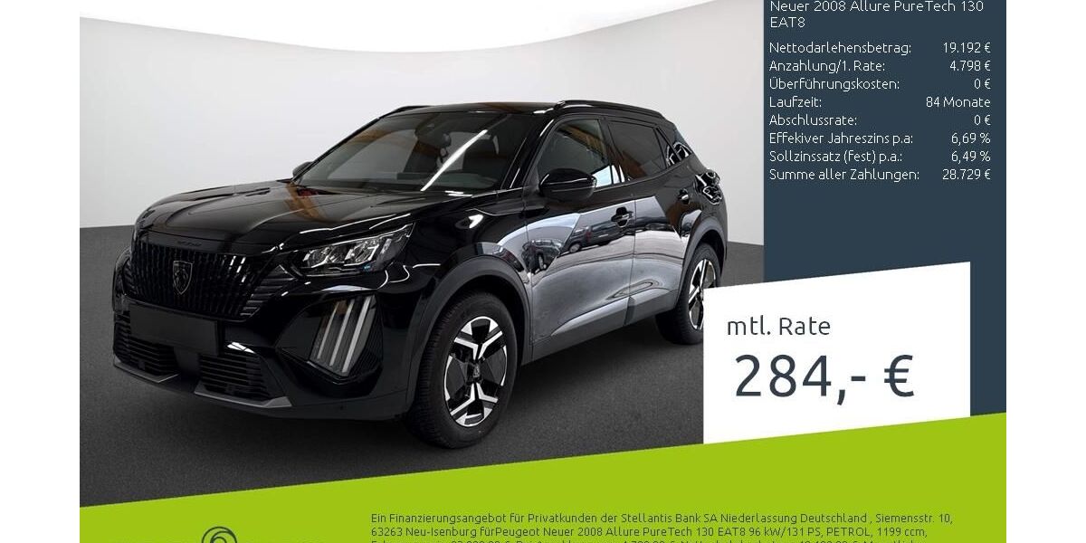 Peugeot 2008 24.500 km 23.990 &euro; Dülmen 48249