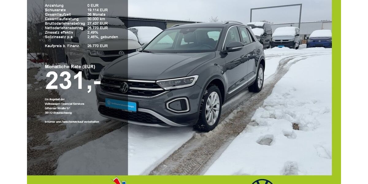 VW T-Roc 7.907 km 23.760 &euro; Mainburg 84048