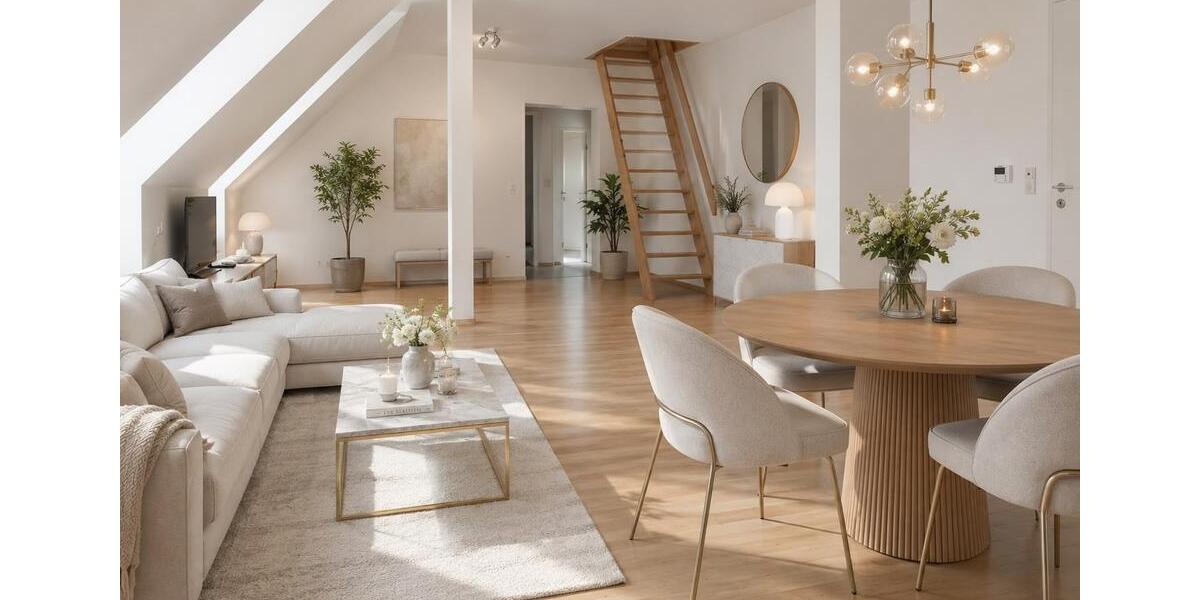 Maisonettenwohnung Schweinfurt Gartenstadt - 4 Zimmer, 90 m&sup2;, 299.000&euro; | Angebot:27114922