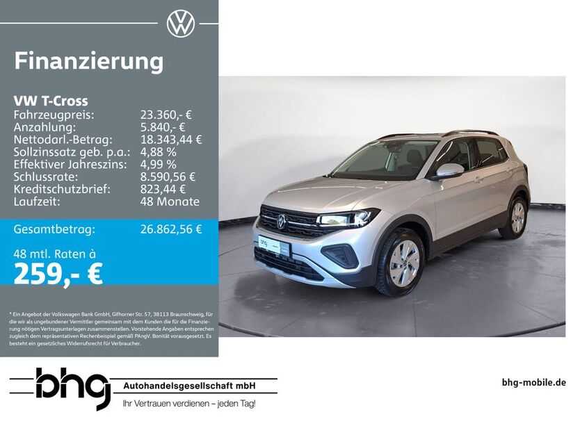 VW T-Cross 3.995 km 23.360 € Bühl 77815