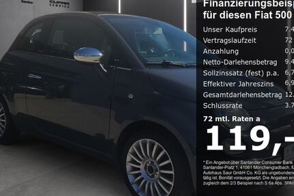 Fiat 500 112.280 km 7.480 &euro; Ulm 89077