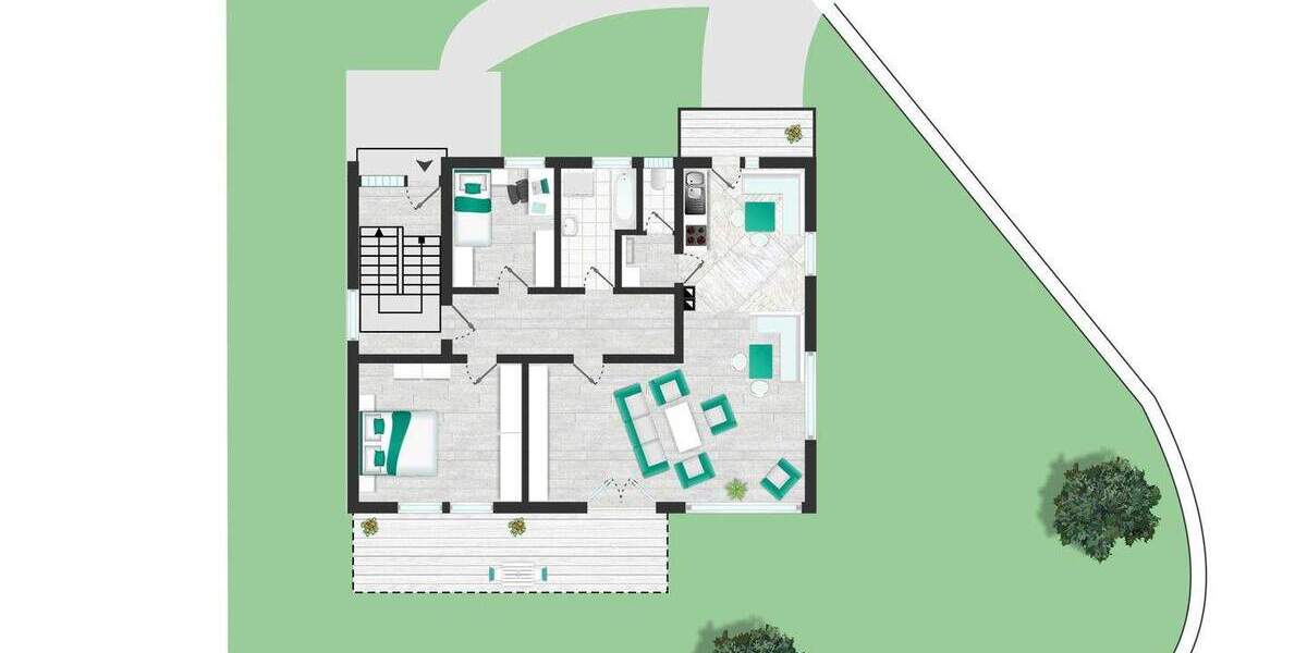 Mehrfamilienhaus, Wohnhaus Dettenhausen - 6 Zimmer, 189 m&sup2;, 620.000&euro; | Angebot:25898561