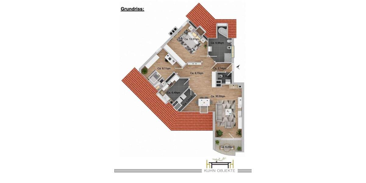 Etagenwohnung Limburgerhof - 3 Zimmer, 82 m&sup2;, 295.000&euro; | Angebot:25424290