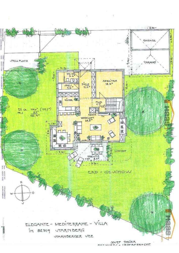 Haus zum Kaufen in Starnberg 2.170.894 € 227.3 m²