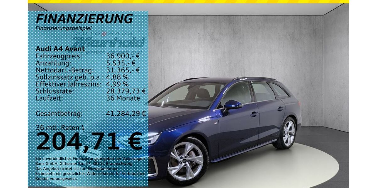 Audi A4 25.800 km 36.900 &euro; Auerbach/Rebesgrün 08209