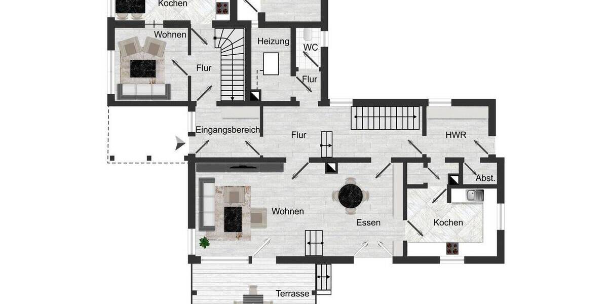Einfamilienhaus Kolbermoor Aiblinger Au - 1 Zimmer, 300 m&sup2;, 1.390.000&euro; | Angebot:26319110
