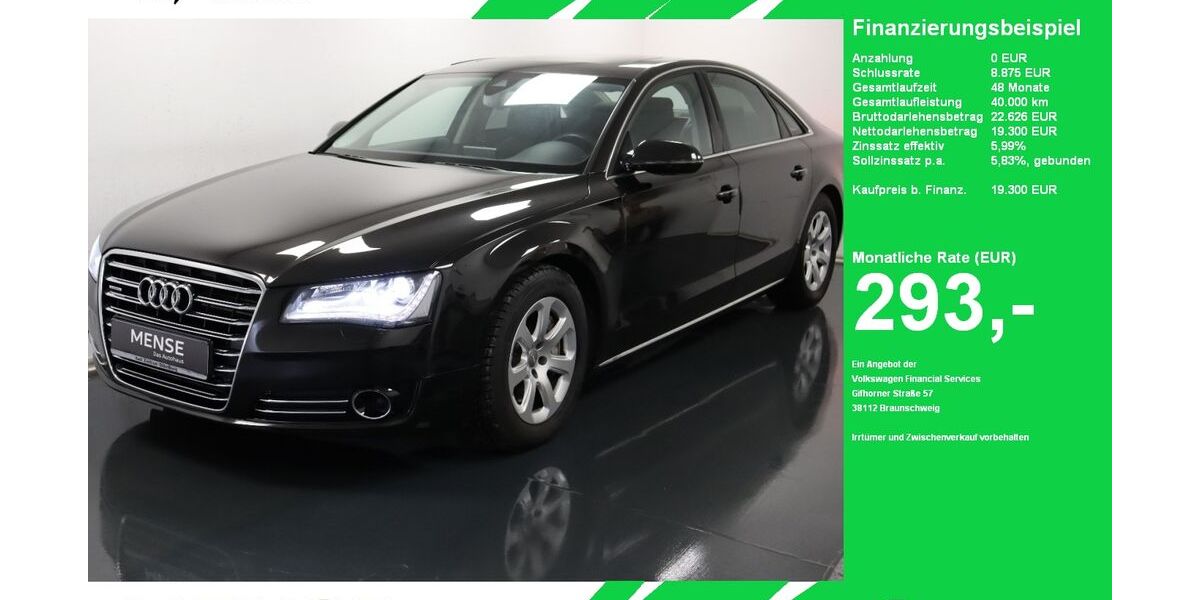 Audi A8 134.387 km 19.300 &euro; Oelde (Stromberg) 59302