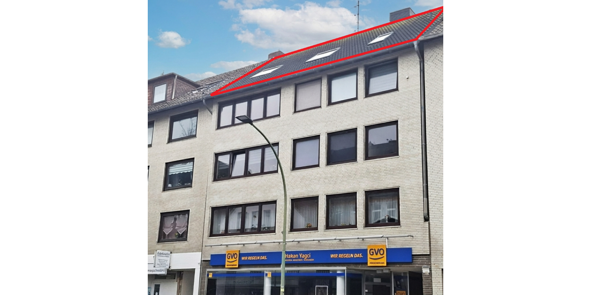 Etagenwohnung Bremerhaven - 2 Zimmer, 58 m&sup2;, 85.000&euro; | Angebot:26294800