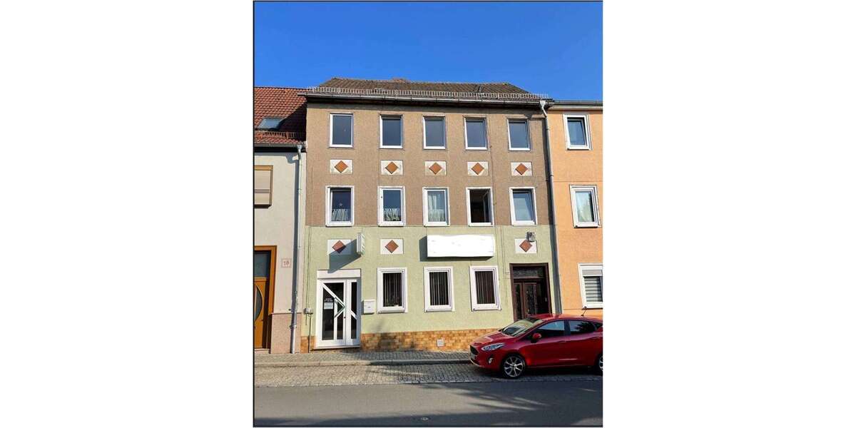 **keine Käuferprovision** Wohn- und Geschäftshaus in Pößneck mit schönem Garten - Mehrfamilienhaus, Wohnhaus Pößneck | Angebot:19742050
