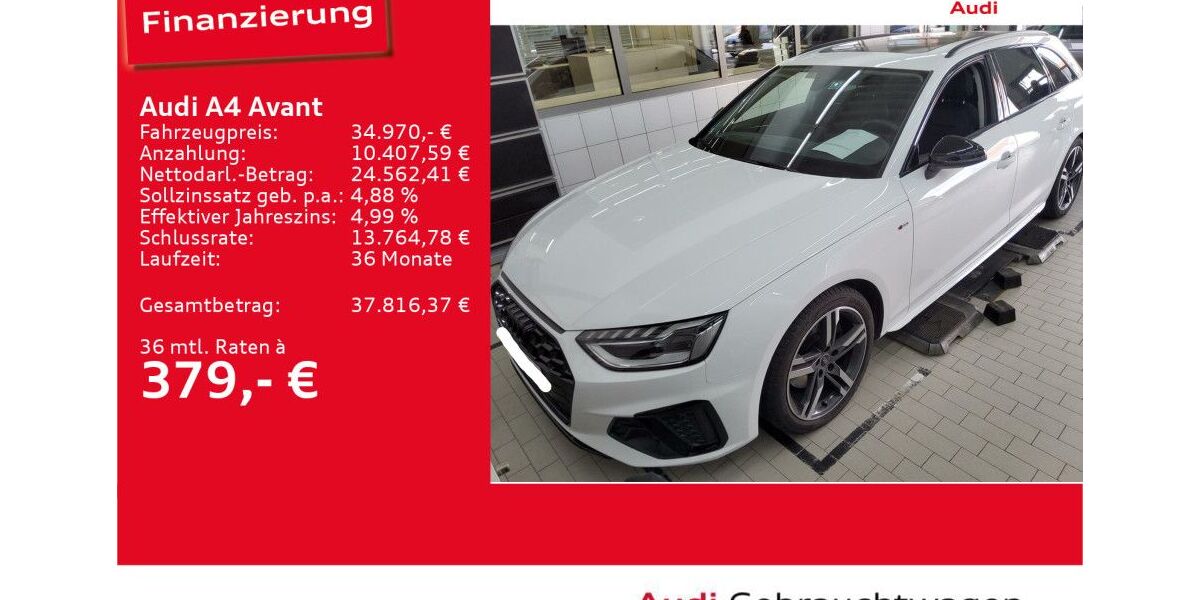 Audi A4 70.240 km 34.560 &euro; Ulm 89073