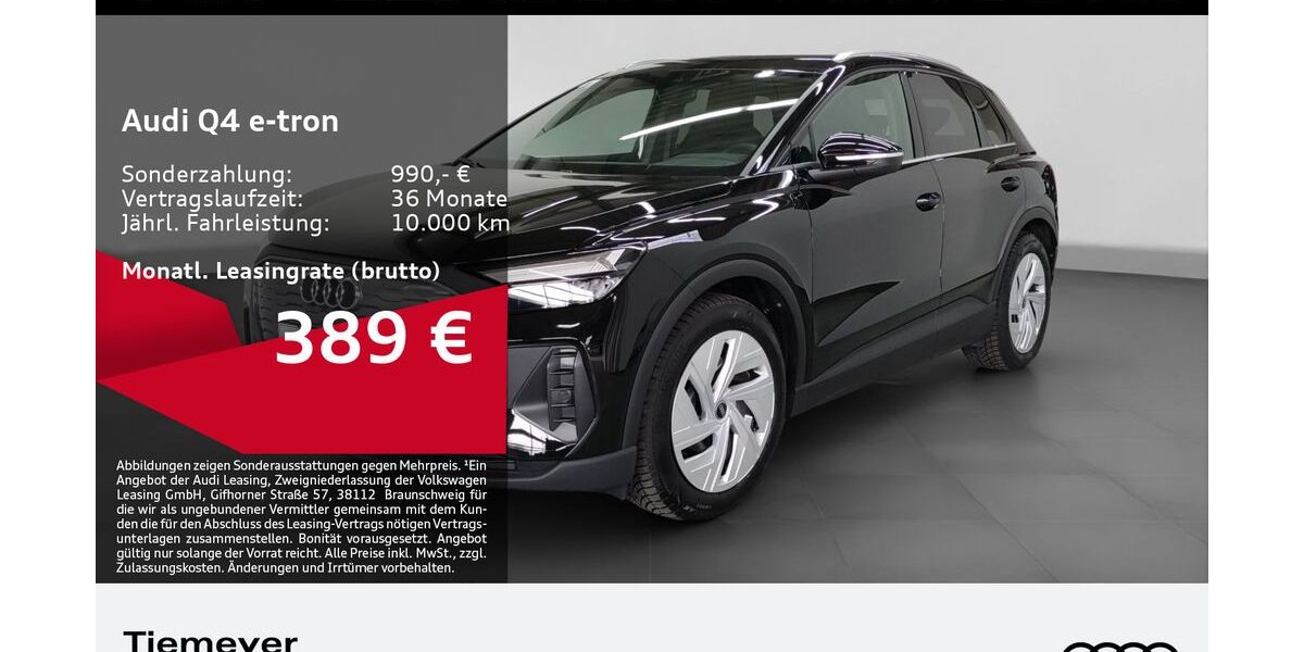 Audi Q4 e-tron 8.898 km 39.250 &euro; Bochum 44809