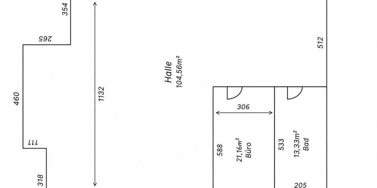 Gewerbeobjekt Asbach-Bäumenheim Bäumenheim - 1.250&euro; | Angebot:26814257