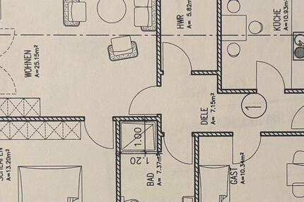 Doppelhaushälfte mit Garten&Terrasse Wanderup zu vermieten– 80m² 3 zimmer