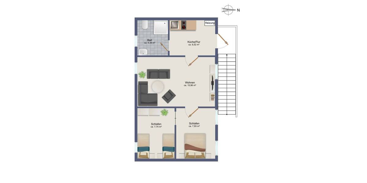 Einfamilienhaus Wiek - 8 Zimmer, 238 m&sup2;, 297.000&euro; | Angebot:26043107