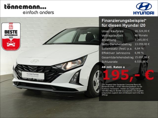 Hyundai i20 7.725 km 16.324 &euro; Heiden 46359
