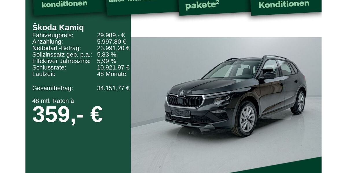 Skoda Kamiq 10.000 km 29.989 &euro; Berlin 13088