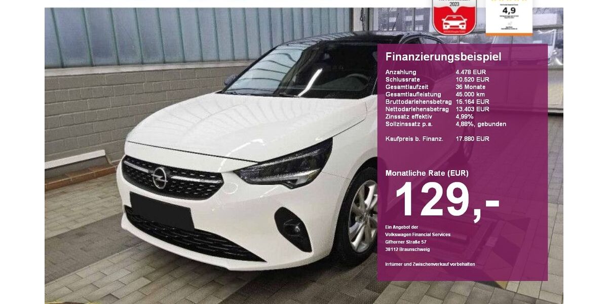Opel Corsa 18.100 km 17.880 &euro; Albbruck 79774