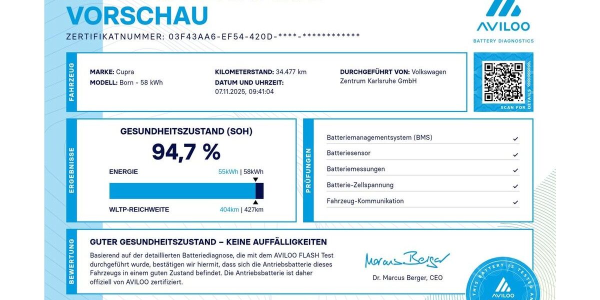 Cupra Born 34.500 km 24.990 &euro; Karlsruhe 76131