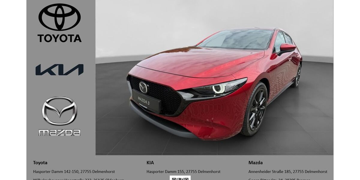 Mazda 3 1.500 km 30.995 &euro; Delmenhorst 27755