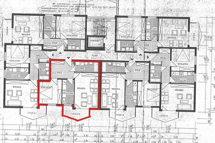 Wohnung Olsberg - 2 Zimmer, 56 m&sup2;, 263&euro; | Angebot:25974801