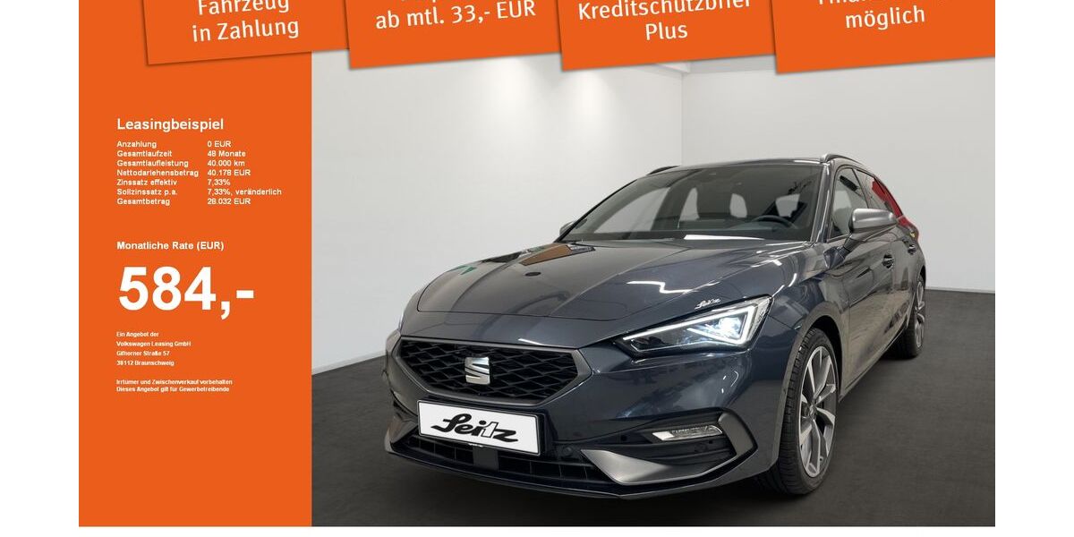 Seat Leon 17.000 km 36.148 &euro; Weingarten 88250