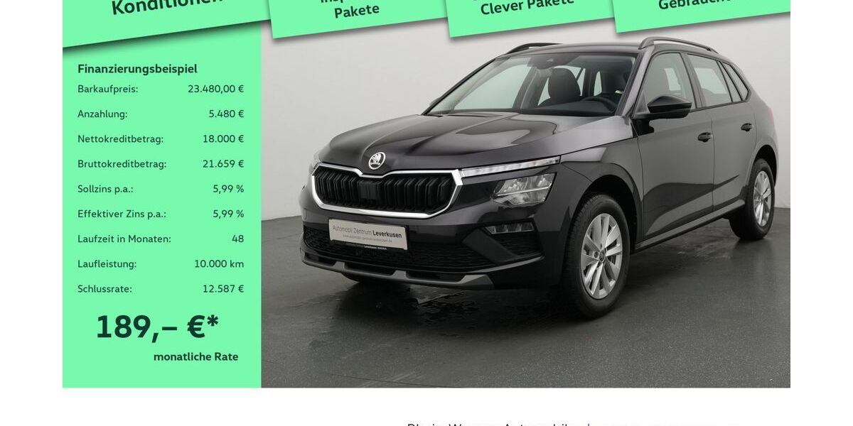 Skoda Kamiq 3.980 km 23.380 &euro; Leverkusen 51379