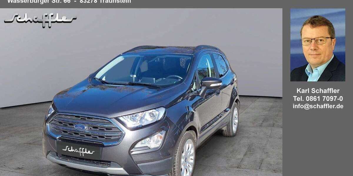 Ford EcoSport 37.510 km 16.500 &euro; Traunstein 83278