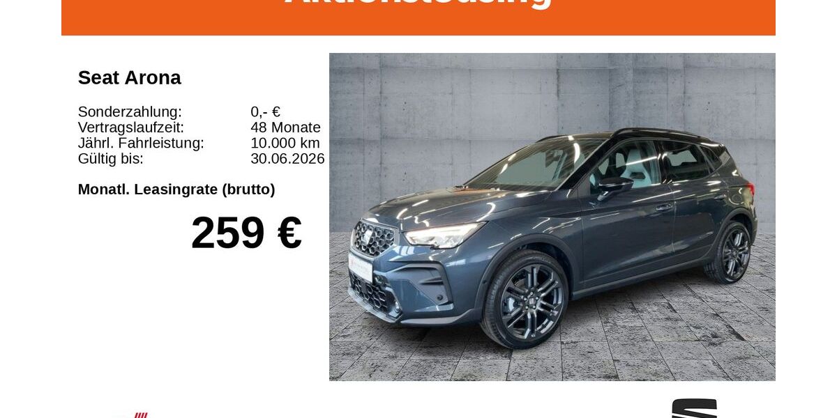 Seat Arona 1.500 km 29.490 &euro; Bayreuth 95448