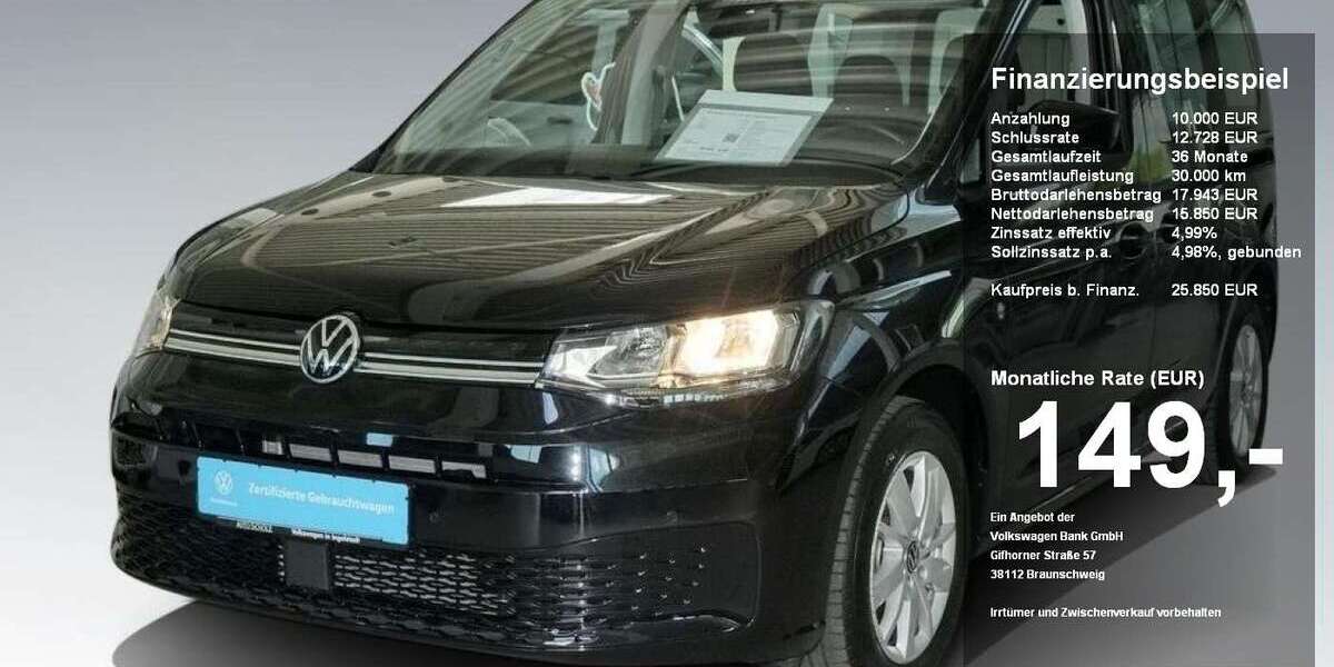 VW Caddy 43.130 km 25.490 &euro; Ingolstadt 85053