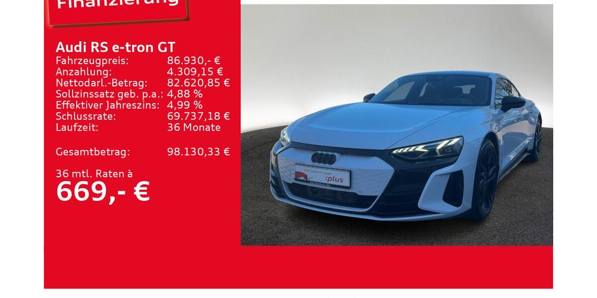 Audi RS e-tron GT 14.929 km 86.260 &euro; Ulm 89073