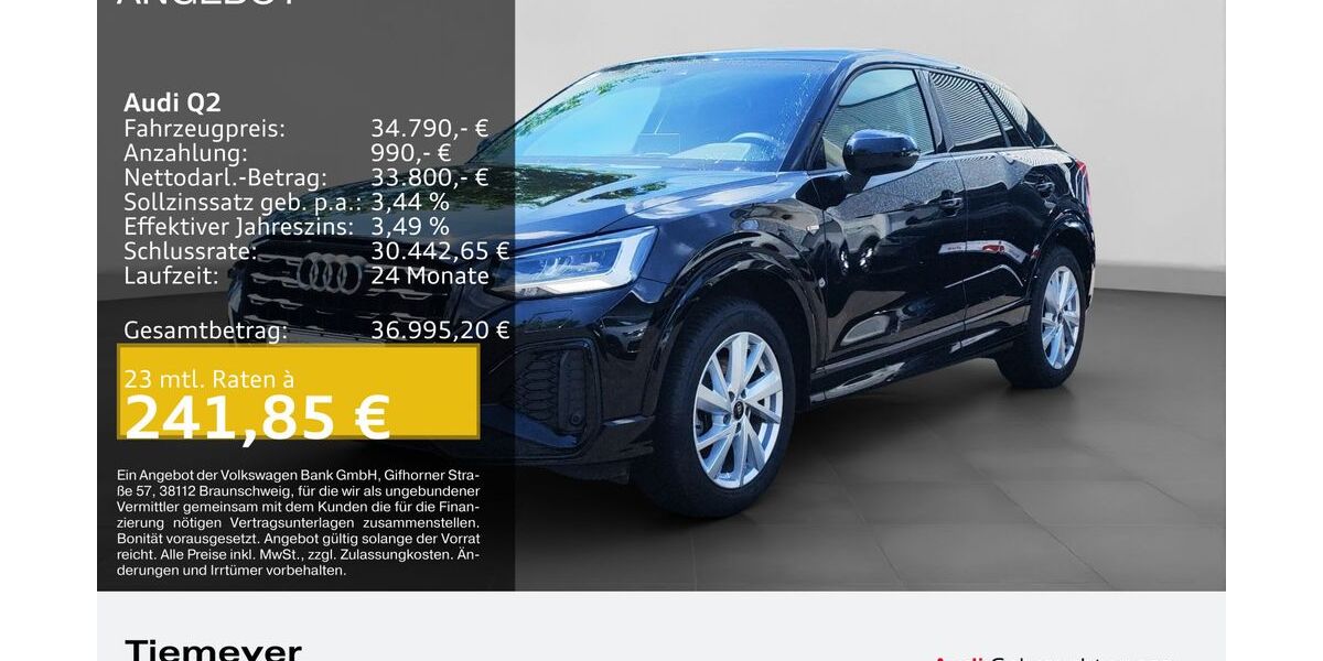 Audi Q2 7.814 km 34.390 &euro; Remscheid 42897