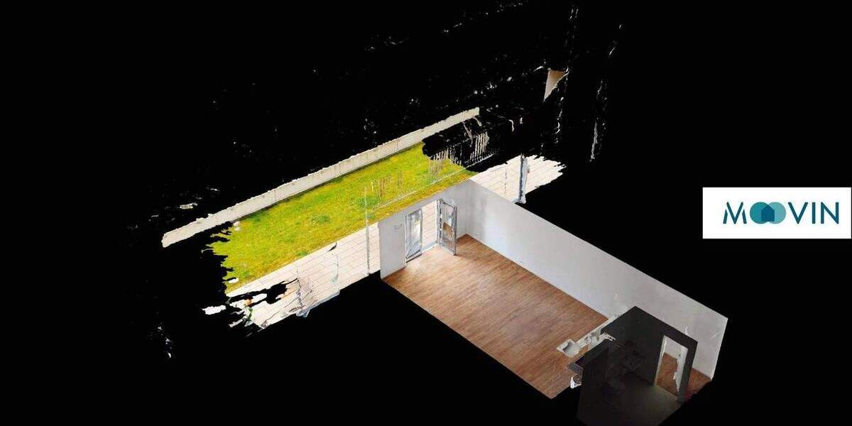 1-Zimmer-Wohnung mit großer Terrasse und EBK 1 zimmer