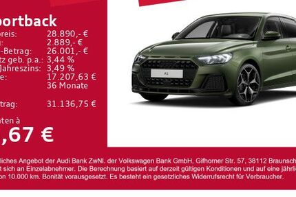 Audi A1 5.524 km 28.890 &euro; Gersthofen 86368