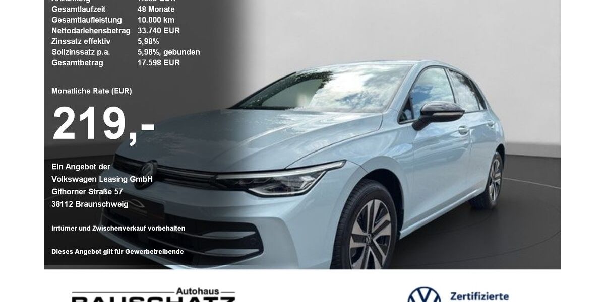 VW Golf 9.000 km 31.390 &euro; Sigmaringen 72488