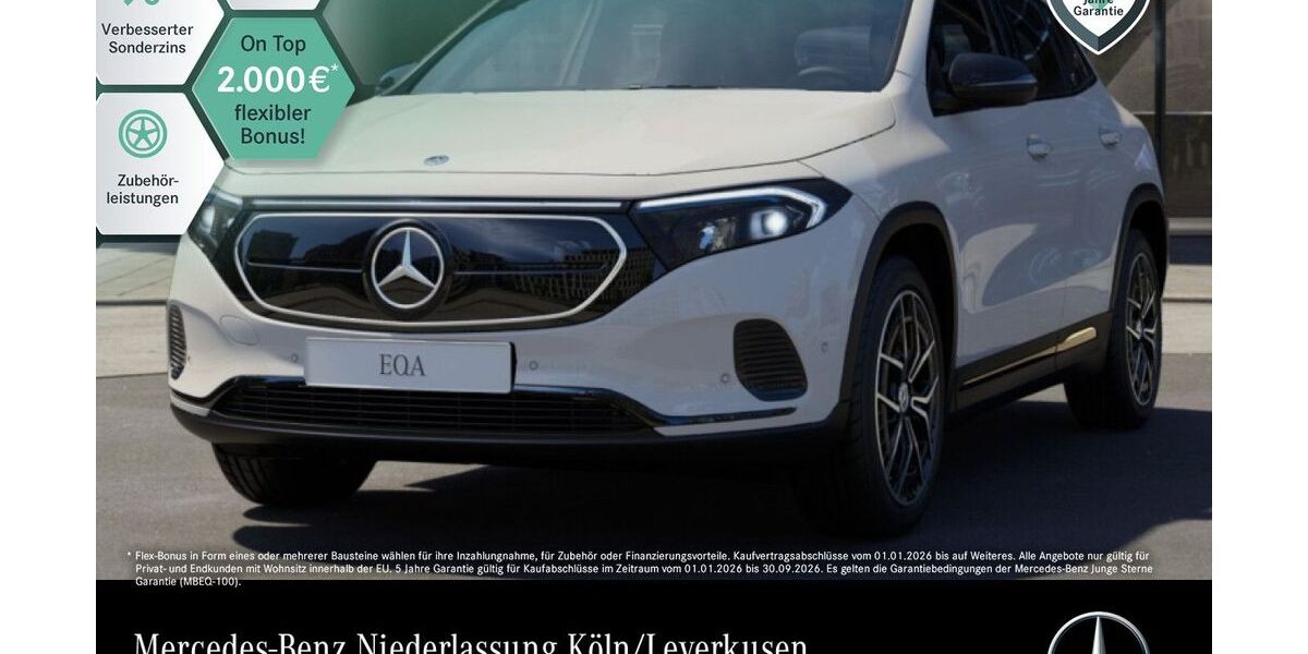 Mercedes-Benz EQA 21.799 km 31.990 &euro; Leverkusen 51371
