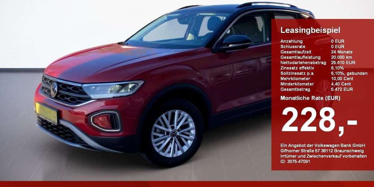 VW T-Roc 6.750 km 25.990 &euro; Eggenfelden LK Pfarrkirchen 84307