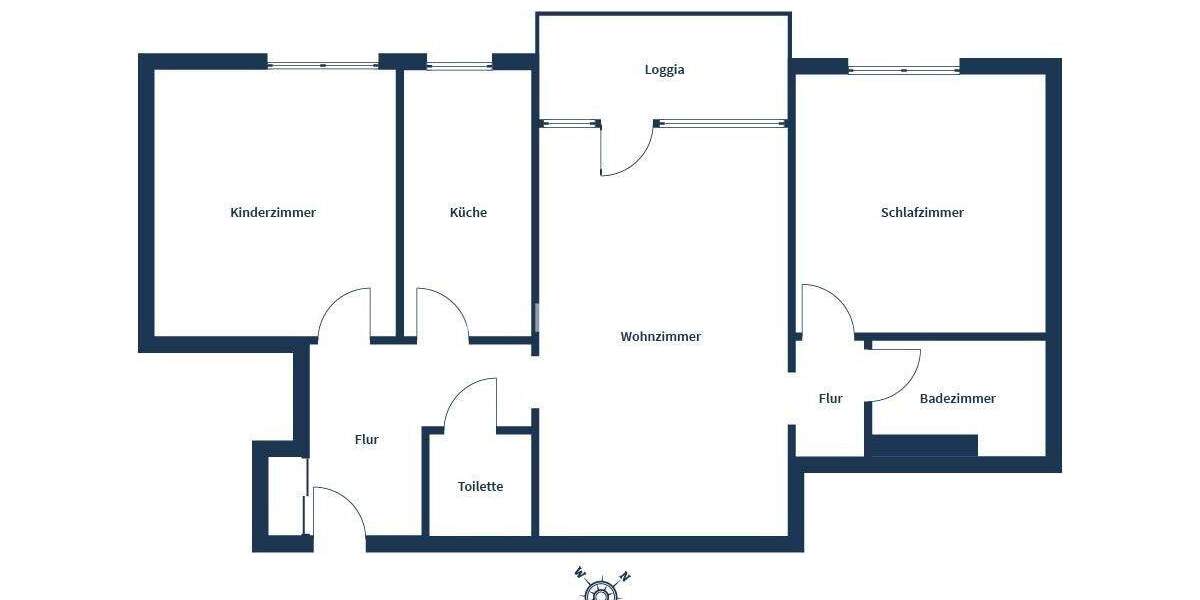 Etagenwohnung Hanau Steinheim - 3 Zimmer, 80 m&sup2;, 205.000&euro; | Angebot:24723876