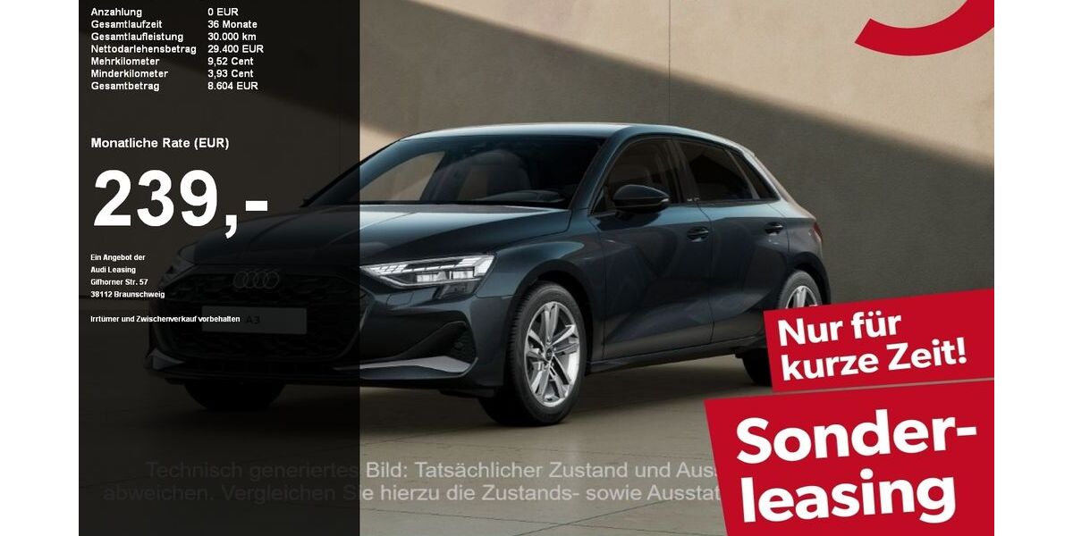 Audi A3 18.499 km 28.340 &euro; Wackersdorf 92442