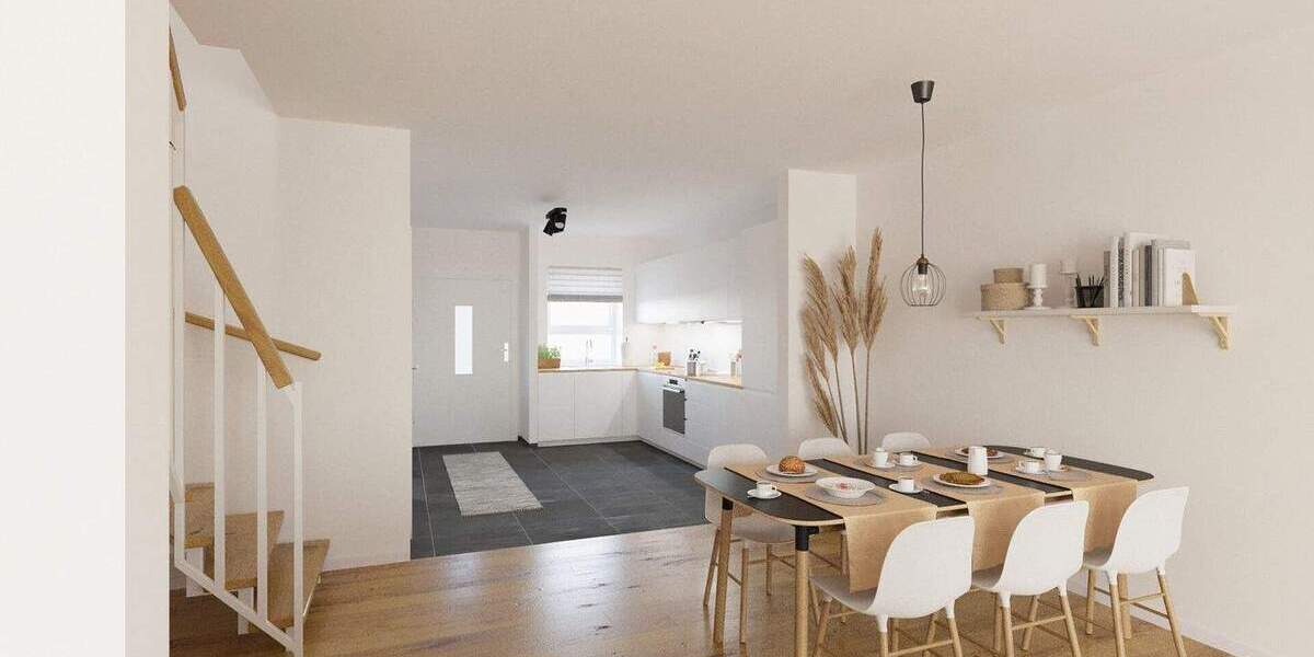 Reihenmittelhaus Ribnitz-Damgarten Pütnitz - 3 Zimmer, 101 m&sup2;, 380.190&euro; | Angebot:25769891